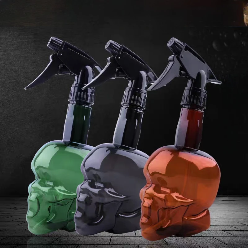 Pet Supplies Application - 1Pc 500ml Skull Plastic Squirt Bottle
