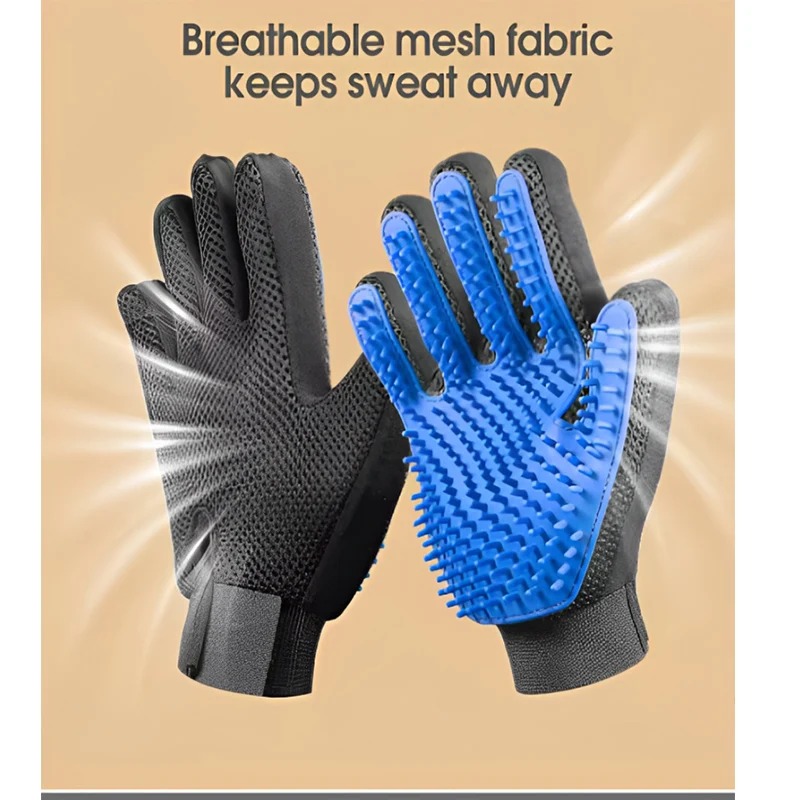 Pet Grooming Glove - Pet Hair Glove Comb Pet Dog