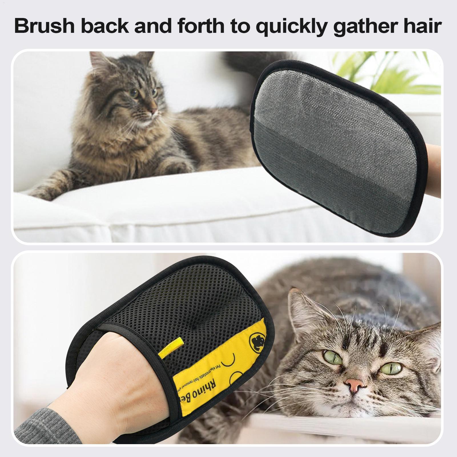 2pcs Cat Grooming Gloves Elect - đánh giá và giá Pet Grooming Glove