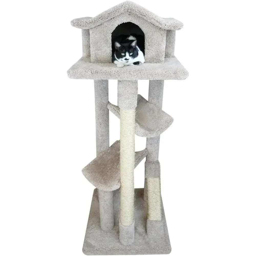 Large Cat Tree with Multiple S - đánh giá và giá Cat Scratching Post