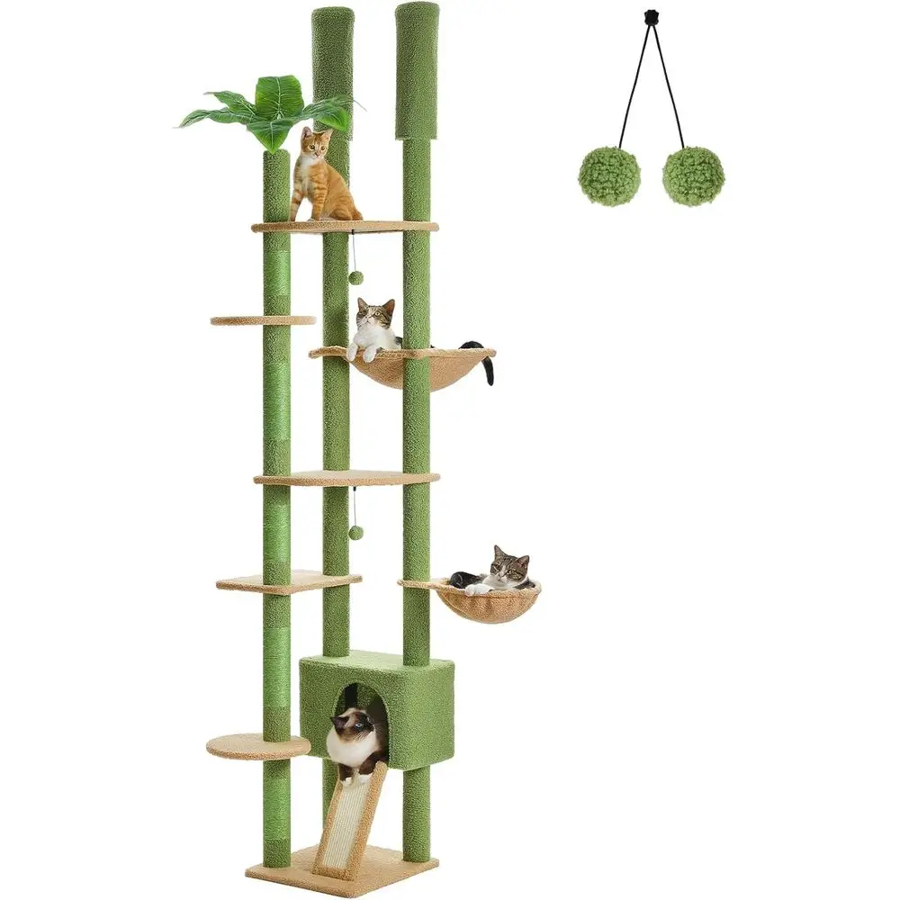 Adjustable Tall Cat Tree Tower - đánh giá và giá Cat Scratching Post