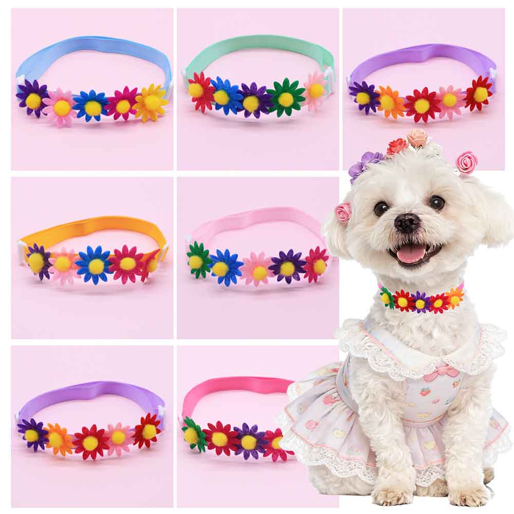 50PCS Colorful Dog Bowties Flo - đánh giá và giá Pet Supplies Wholesale