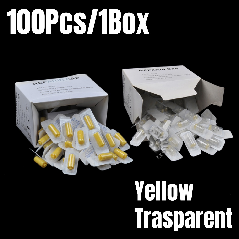 100Pcs/Box Heparin Cap IV Disp - đánh giá và giá Pet Supplies Nz