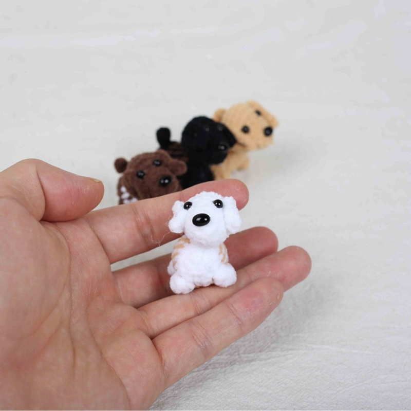 Mini Puppy Series Crochet Keyr - đánh giá và giá Pet Supplies Wholesale