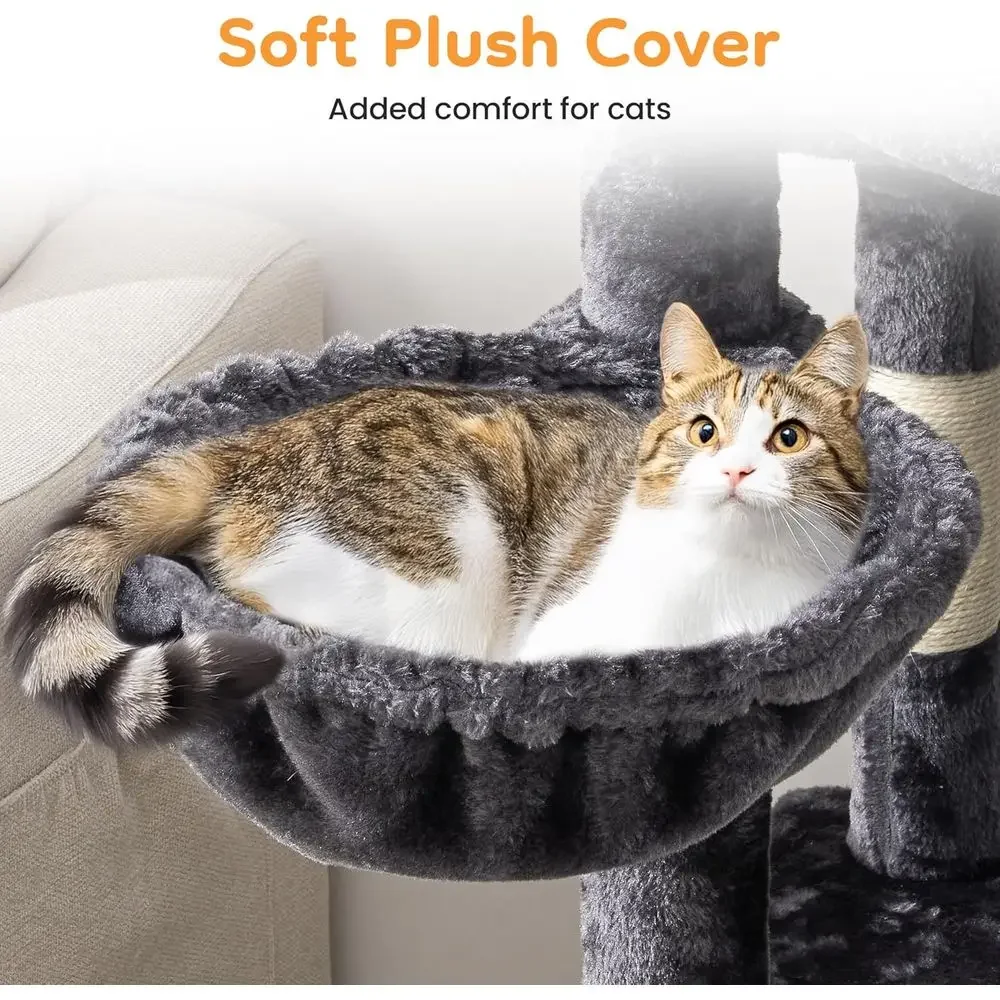 74 Tall Cat Tree Tower with Sc - đánh giá và giá Cat Scratching Post