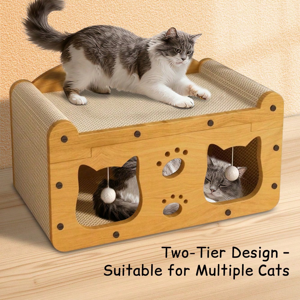Luxury Double-Level Cat Scratc - đánh giá và giá Cat Scratching Post