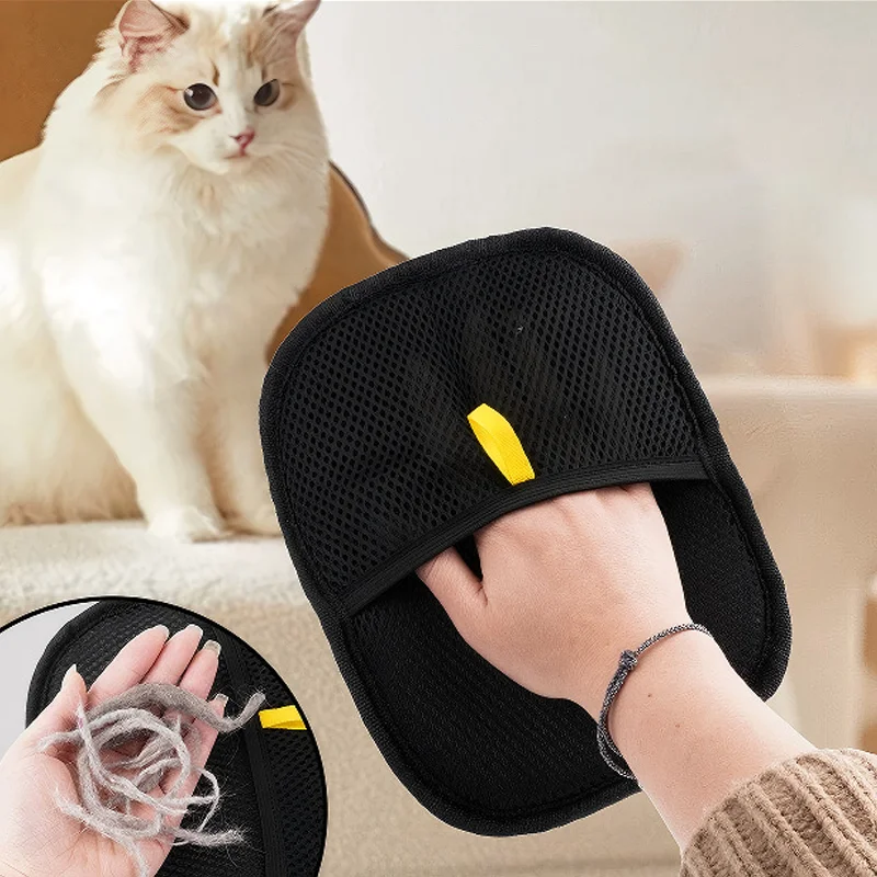 New Pet Hair Removal Tool Reus - đánh giá và giá Pet Grooming Glove