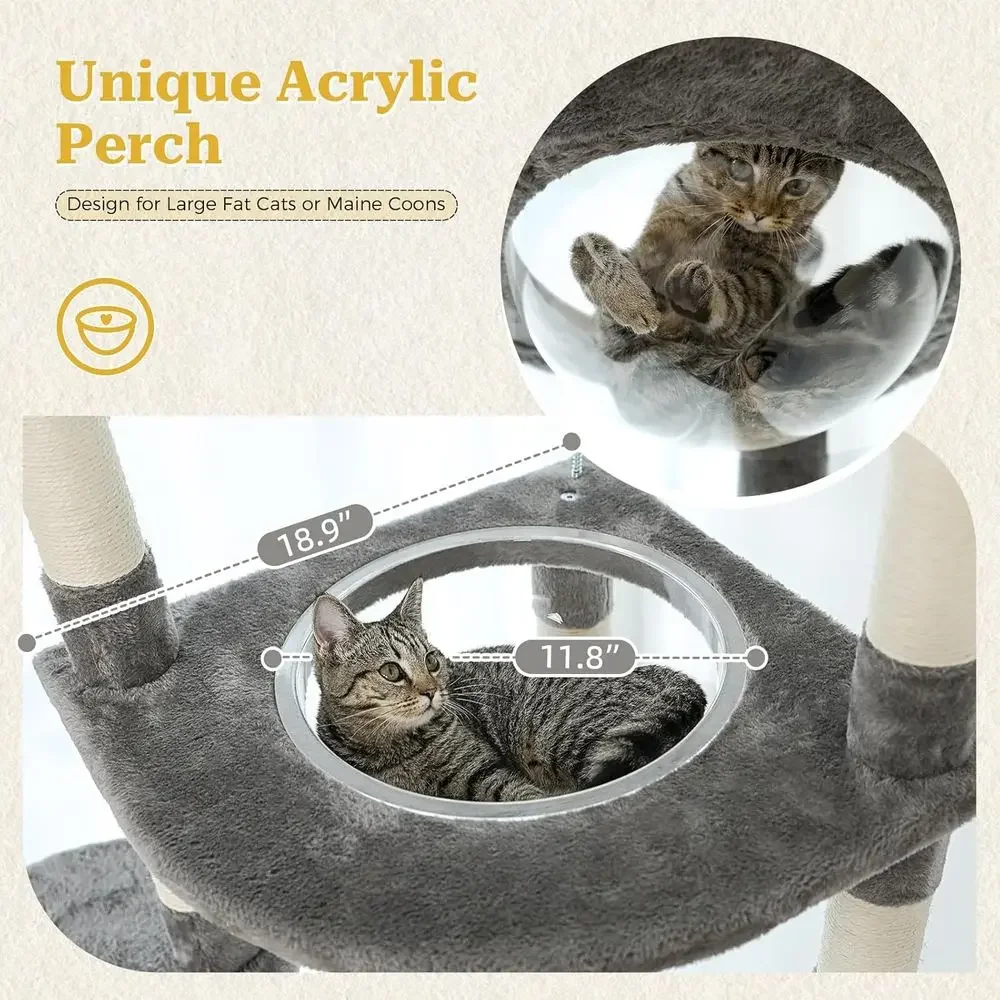 Adjustable Height Cat Tower: S - đánh giá và giá Cat Scratching Post