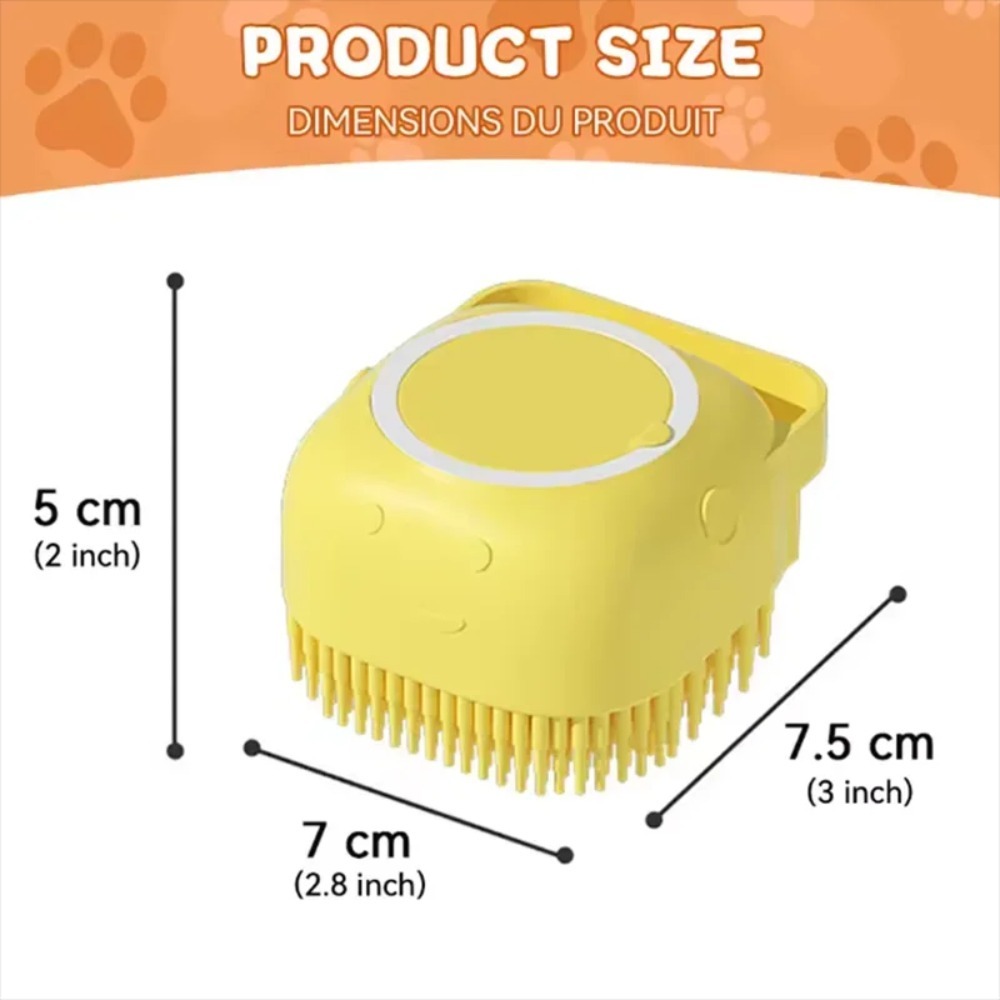 Silicone Bath Massage Brush Mu - đánh giá và giá Pet Supplies Nz