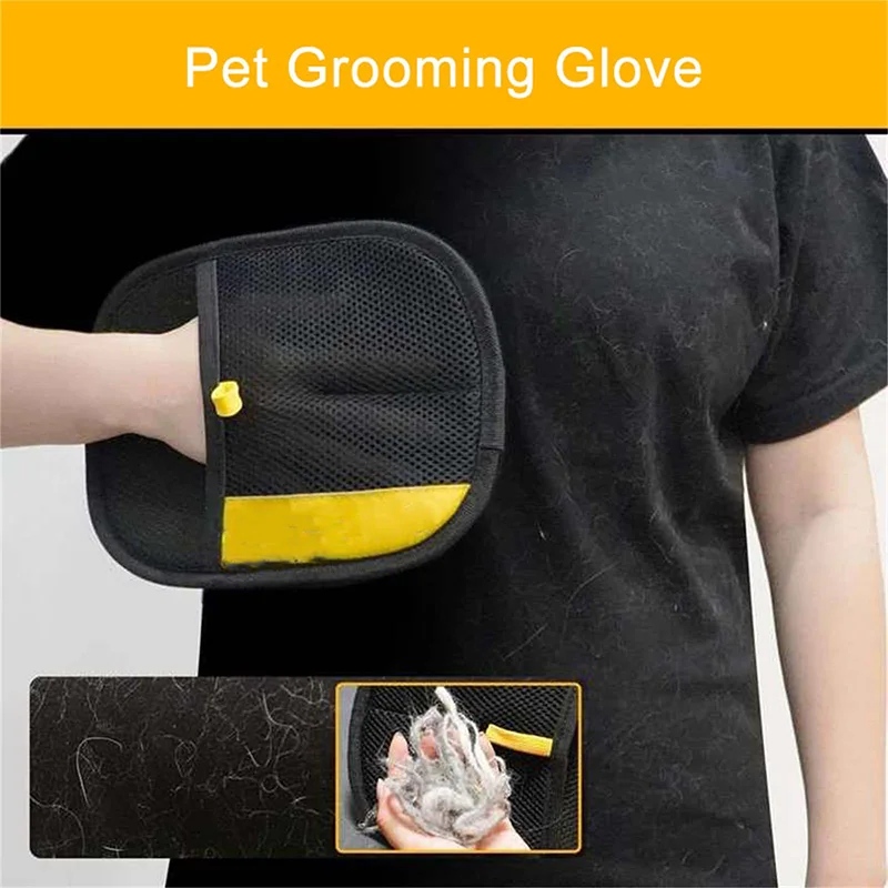 Pet Electrostatic Hair Removal - đánh giá và giá Pet Grooming Glove