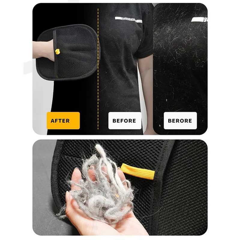 Pet Electrostatic Hair Removal - đánh giá và giá Pet Grooming Glove