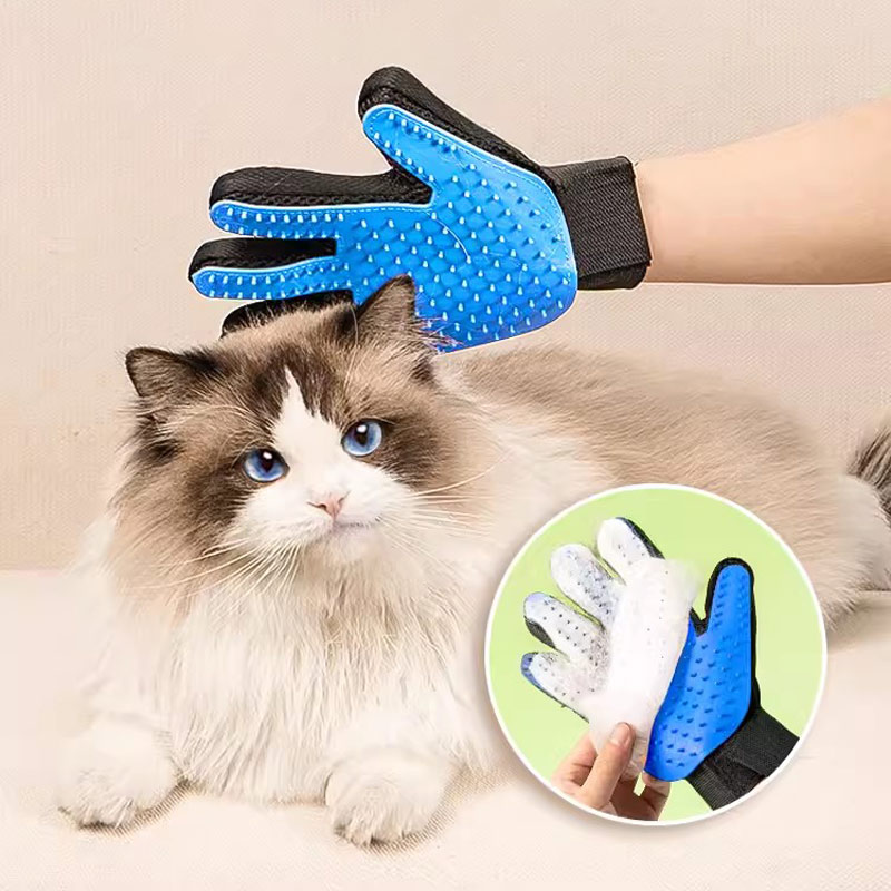 Pet Hair Remove Gloves Rubber  - đánh giá và giá Pet Grooming Glove