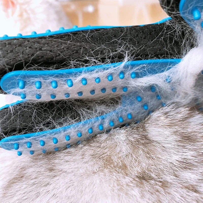 Pet Hair Remove Gloves Rubber  - đánh giá và giá Pet Grooming Glove
