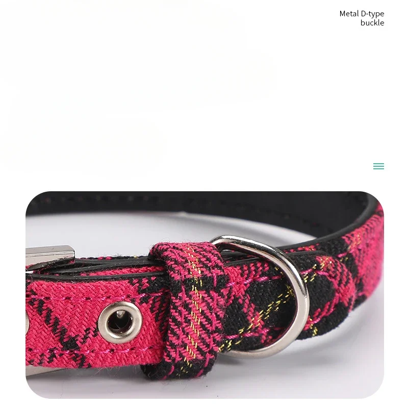 Pet Collar Scottish Plaid Dog  - đánh giá và giá Pet Supplies Nz