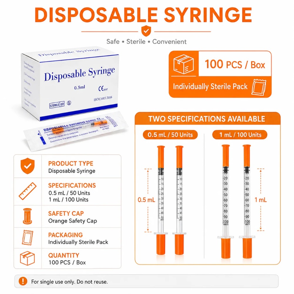 100pcs Disposable Syringe1ml 0 - đánh giá và giá Pet Supplies Nz
