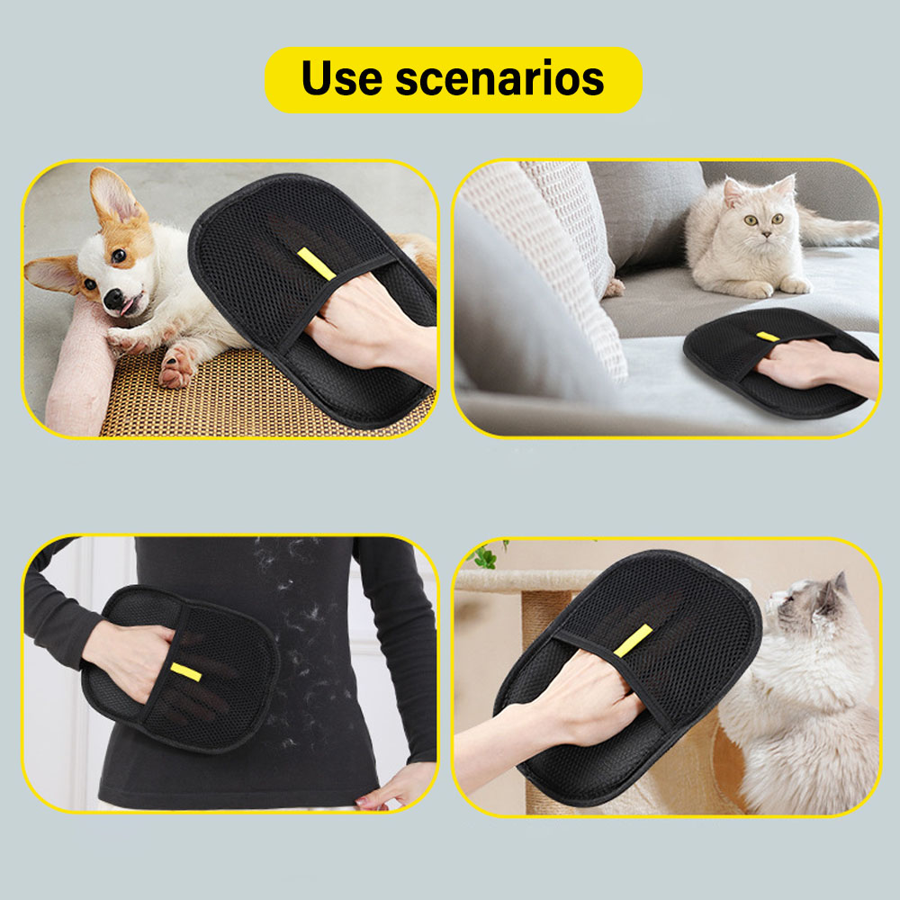New Pet Hair Removal Tool Reus - đánh giá và giá Pet Grooming Glove