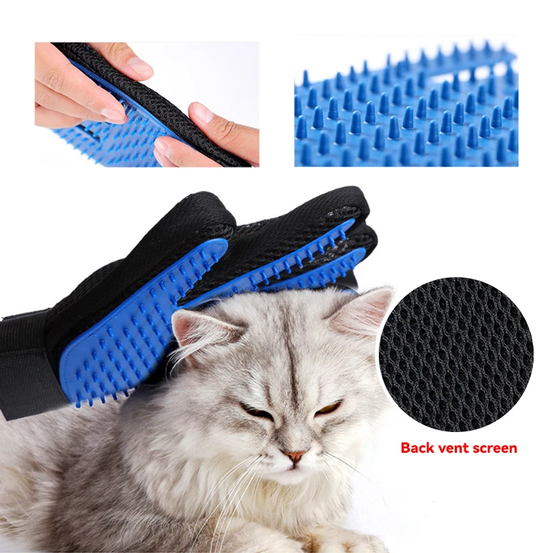 Pet Hair Glove Comb Pet Dog Ca - đánh giá và giá Pet Grooming Glove